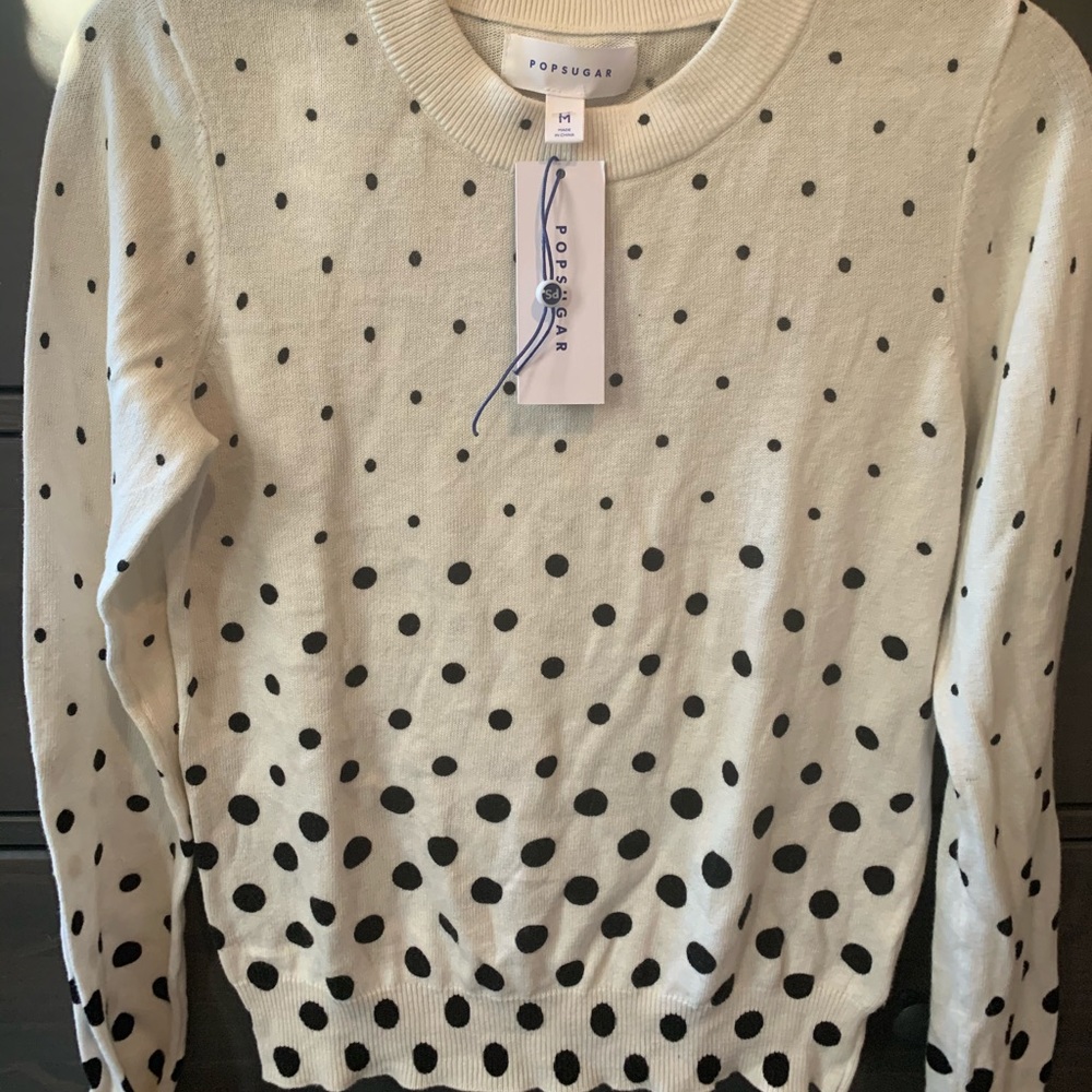 Pop Sugar Polka Dot Sweater